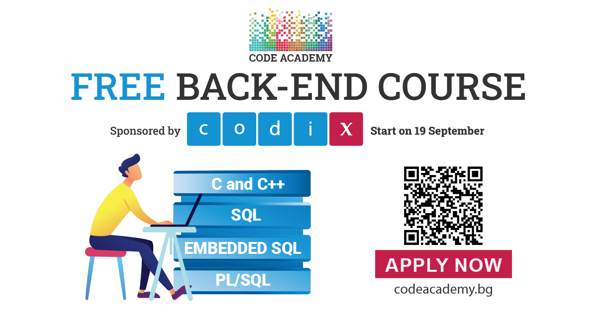 New Free Course For Junior Web BACK-END Developer With SQL, PL/SQL, PRO*C, C and C++