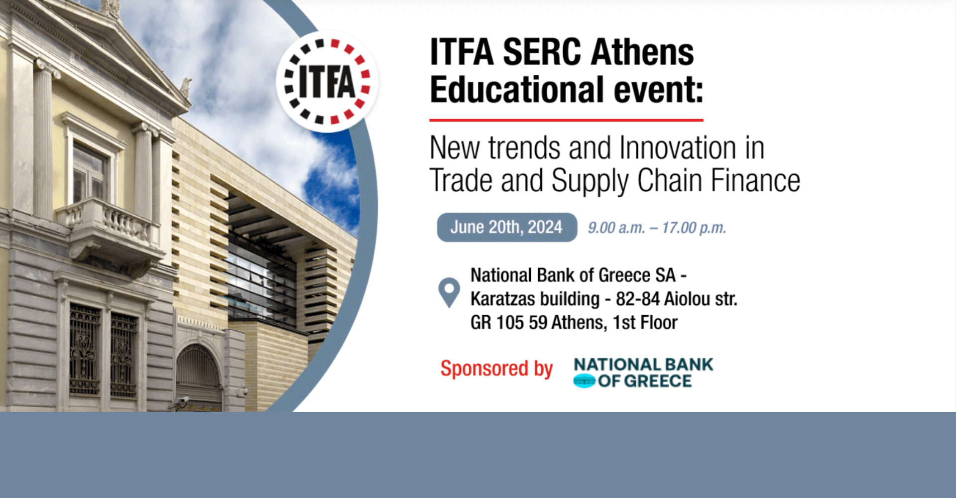 Codix at ITFA SERC Educational event Athens 2024
